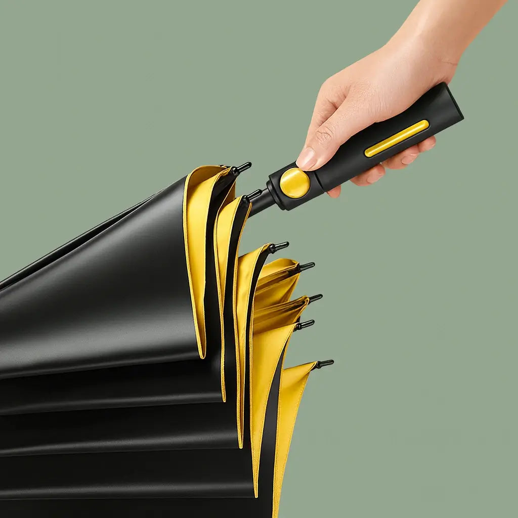 Paraguas Antiviento de Doble Capa 🇵🇦