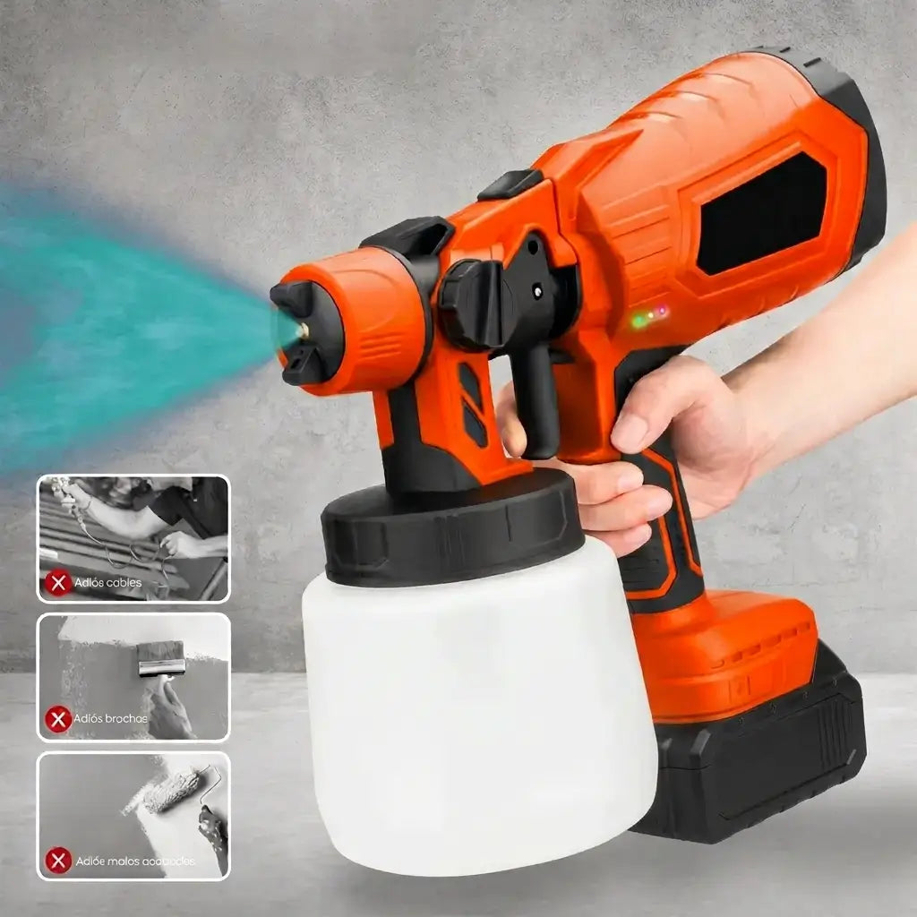 🇵🇦 Pulverizador de pintura inalámbrico
